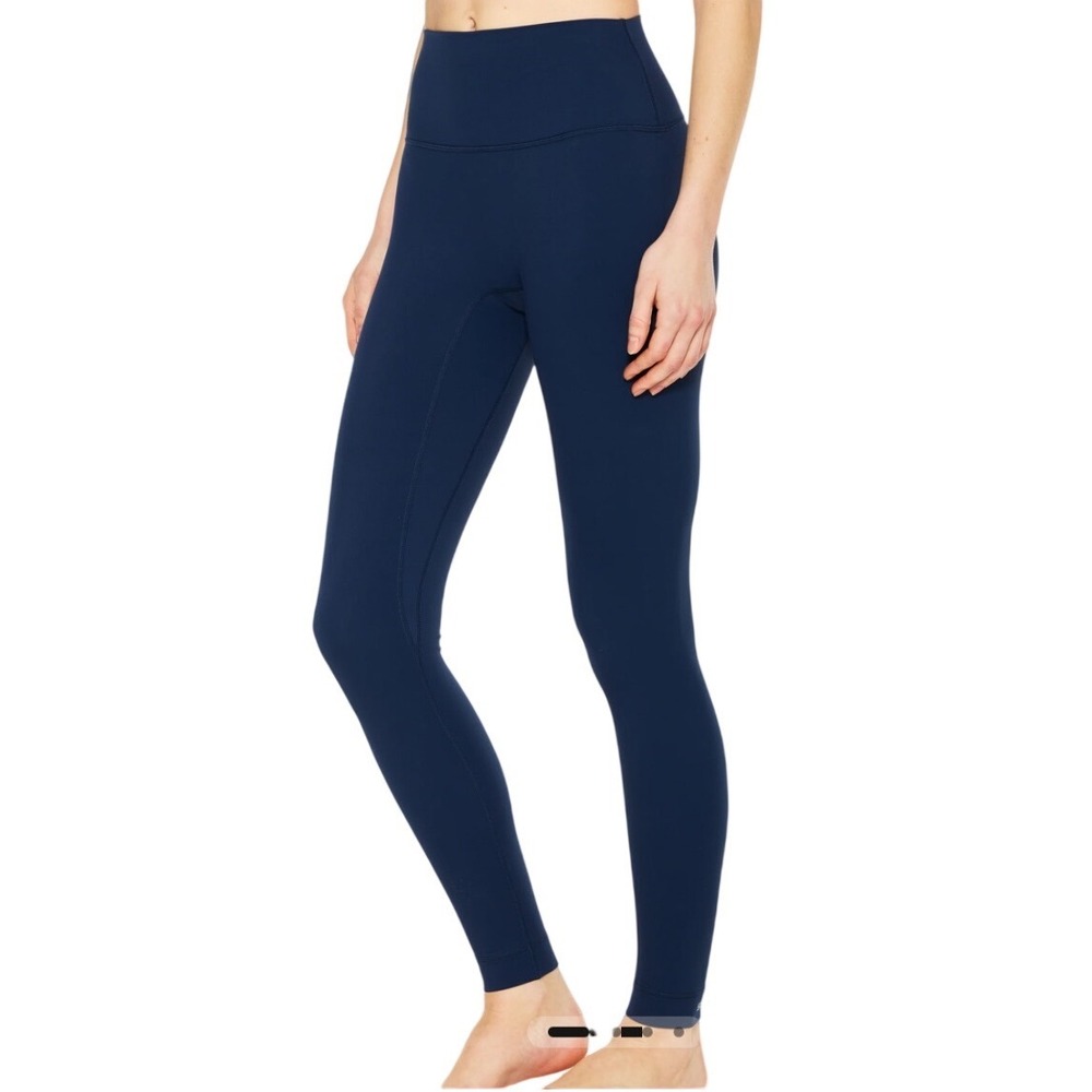 SET ACTIVE Sportbody Leggings Women XL Navy Blue Excellent High Rise Activewear